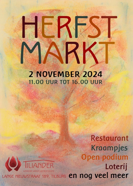 Herfstmarkt poster socials